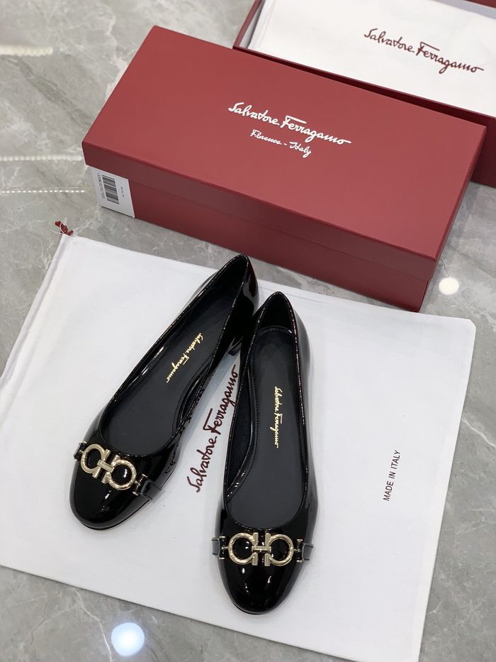 Ferragamo shoes FR00001 Heel 1CM