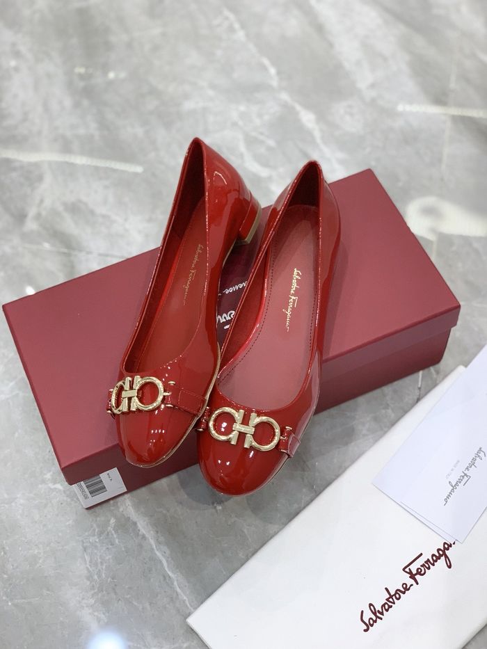 Ferragamo shoes FR00002 Heel 1CM