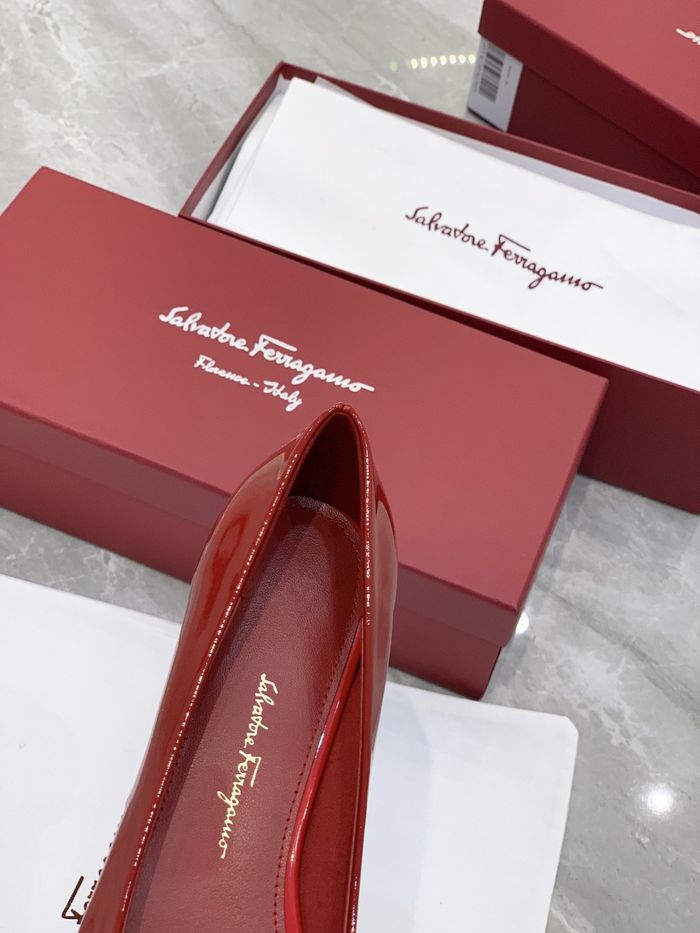 Ferragamo shoes FR00002 Heel 1CM