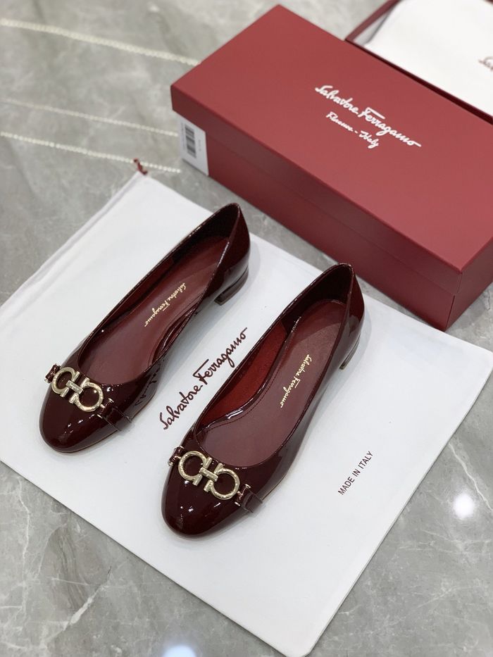 Ferragamo shoes FR00005 Heel 1CM