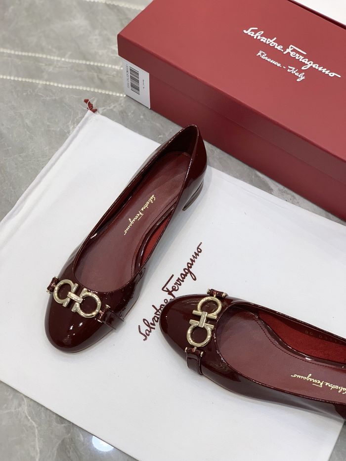 Ferragamo shoes FR00005 Heel 1CM