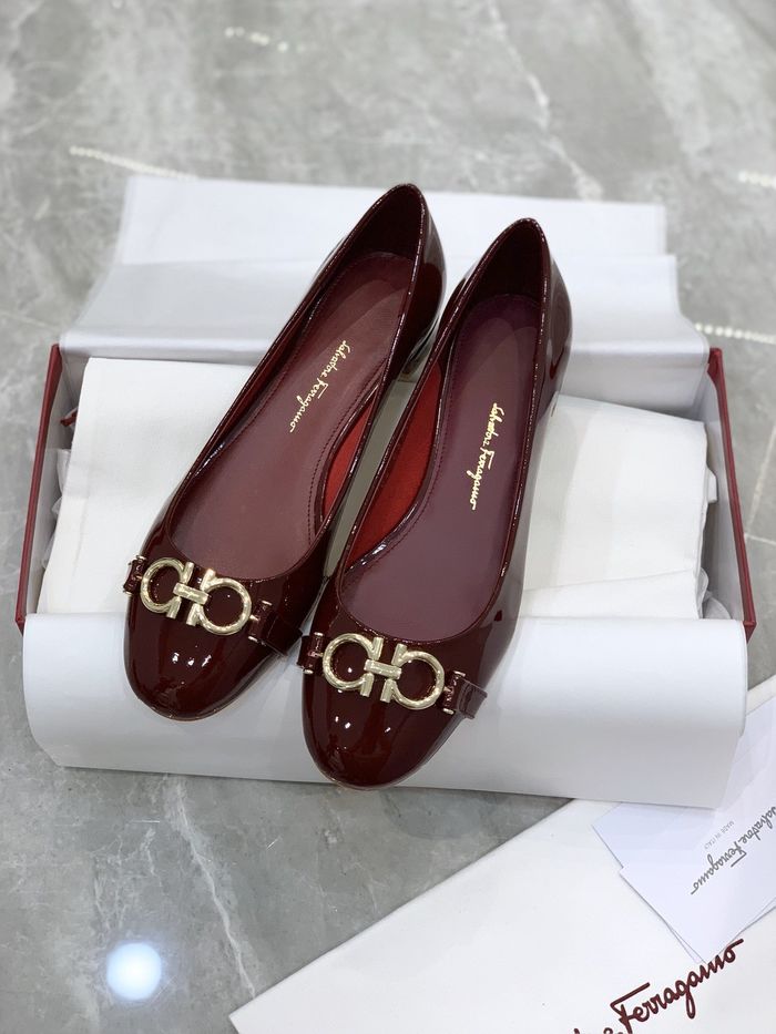 Ferragamo shoes FR00005 Heel 1CM