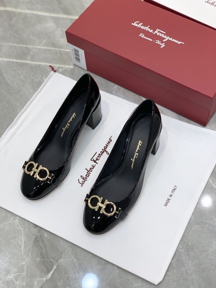 Ferragamo shoes FR00006 Heel 5.5CM