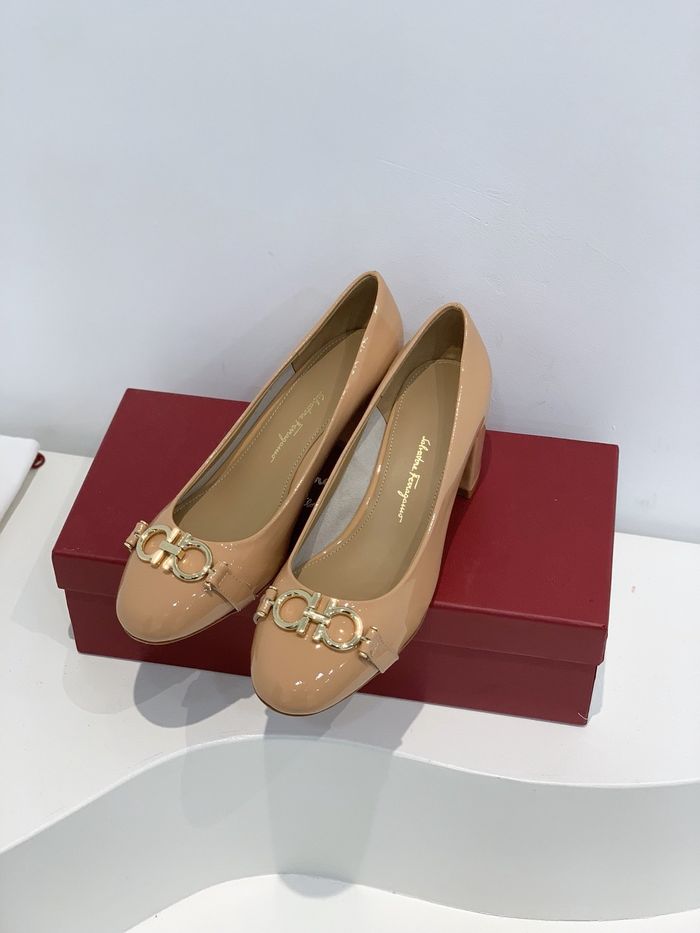 Ferragamo shoes FR00008 Heel 5.5CM