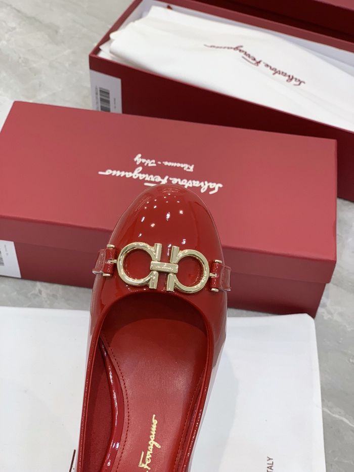 Ferragamo shoes FR00009 Heel 5.5CM