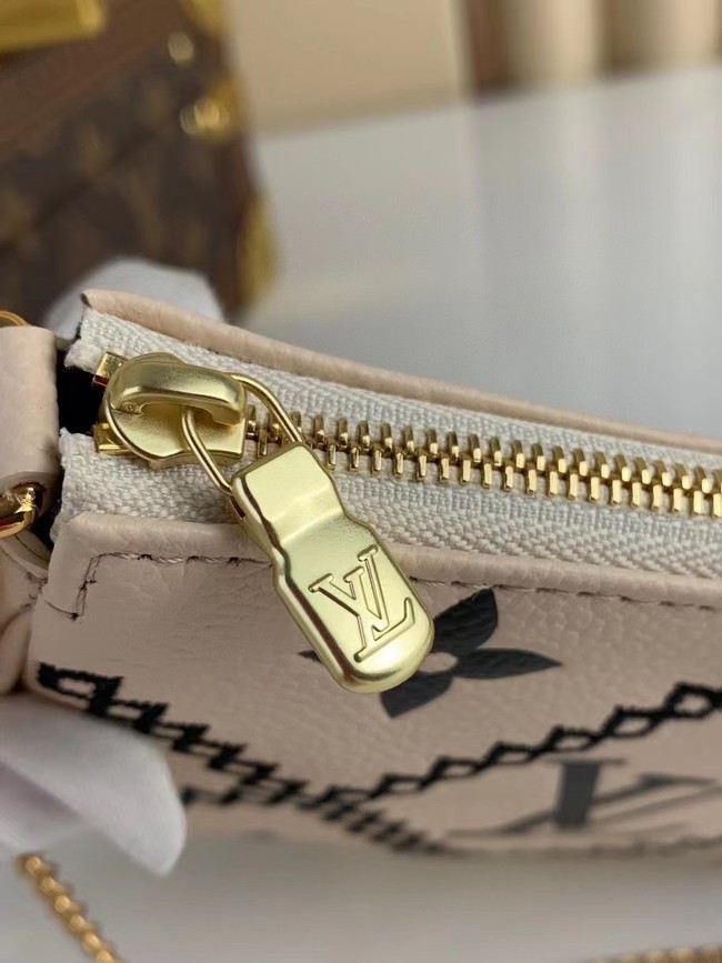 Louis Vuitton MINI POCHETTE ACCESSOIRES M81140 white