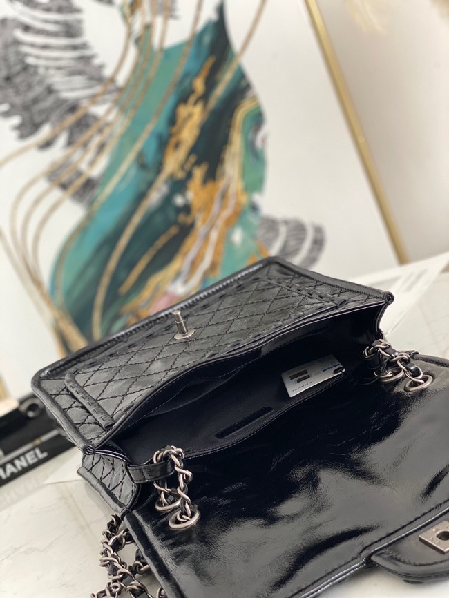 Chanel flap bag Calfskin A0922 black
