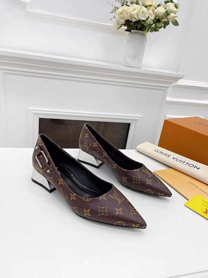 Louis Vuitton shoes LVX00086 Heel 3.5CM
