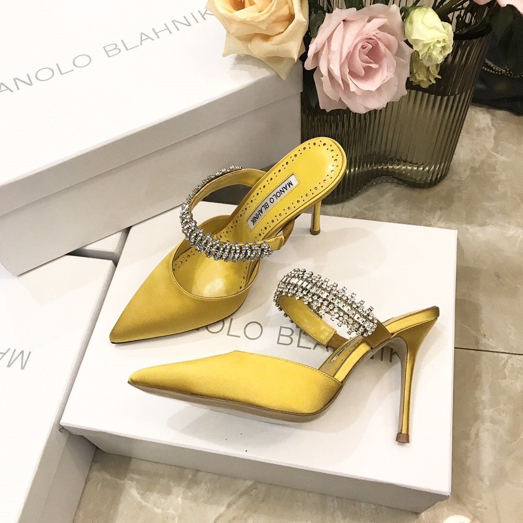 Manolo Blahnik shoes MBX00014 Heel 9CM