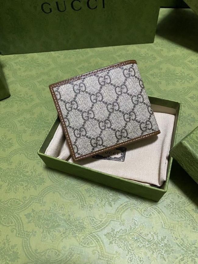 Gucci Wallet with Interlocking G 671652 brown