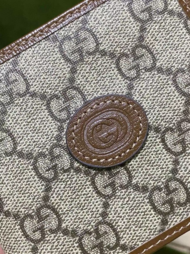 Gucci Ophidia GG wallet 671652 brown