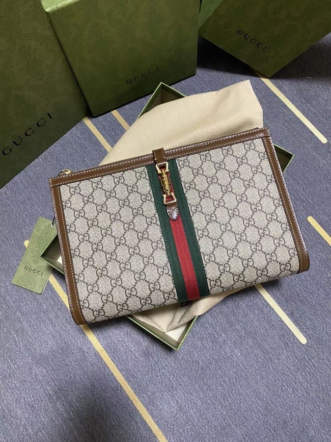 Gucci Jackie 1961 pouch 647332 brown