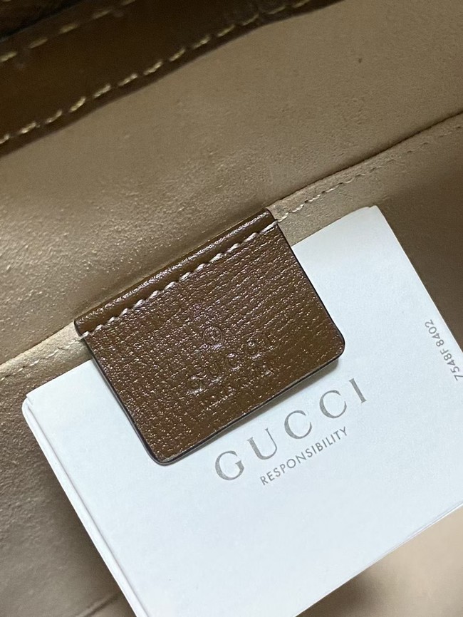 Gucci Jackie 1961 pouch 647332 brown