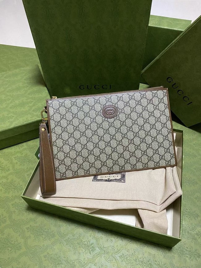 Gucci Ophidia pouch 672953 brown