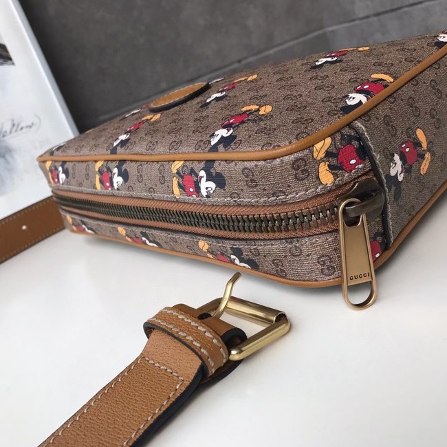 Gucci Pineapple GG Supreme belt bag 602695 brown