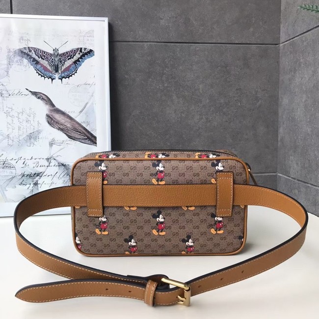 Gucci Pineapple GG Supreme belt bag 602695 brown