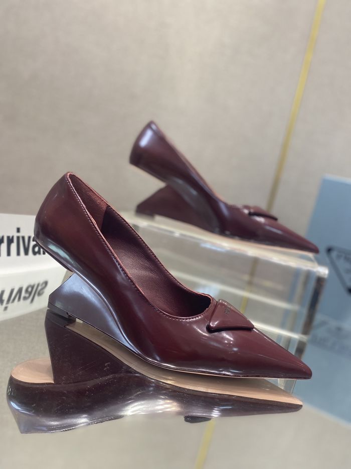 Prada shoes PDX00048 Heel 4.5CM