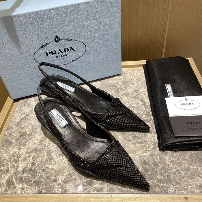 Prada shoes PDX00085 Heel 5CM