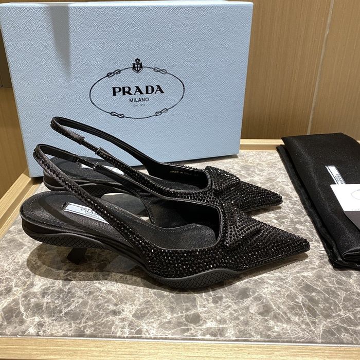 Prada shoes PDX00085 Heel 5CM