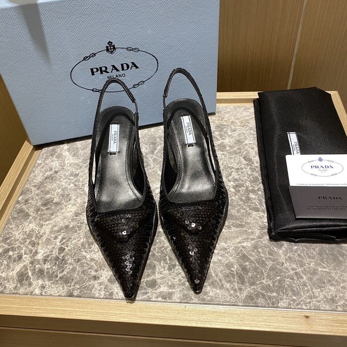 Prada shoes PDX00086 Heel 5CM