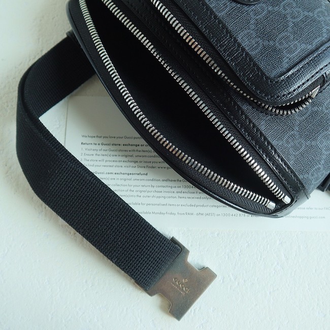 Gucci Belt bag with Interlocking G 682933 black