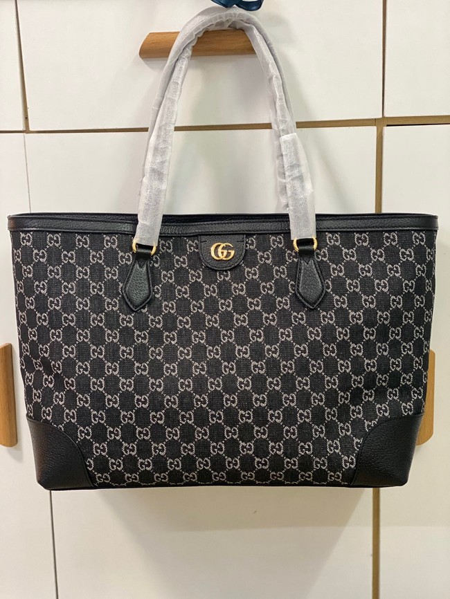 Gucci Ophidia medium tote with Web 631685 Black