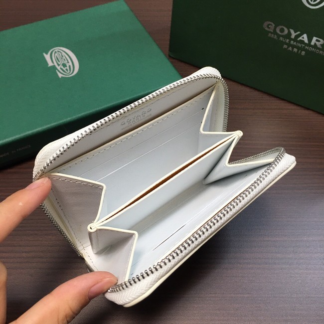 Goyard Card case G9982 white