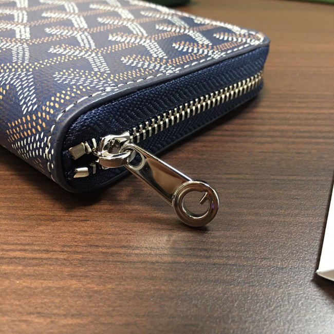 Goyard Card case G9982 dark blue