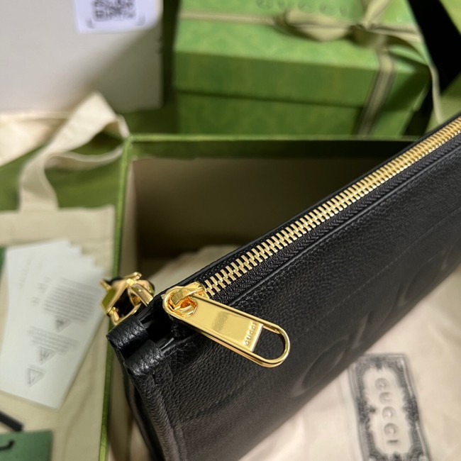 Gucci Ophidia pouch leather 681200 black