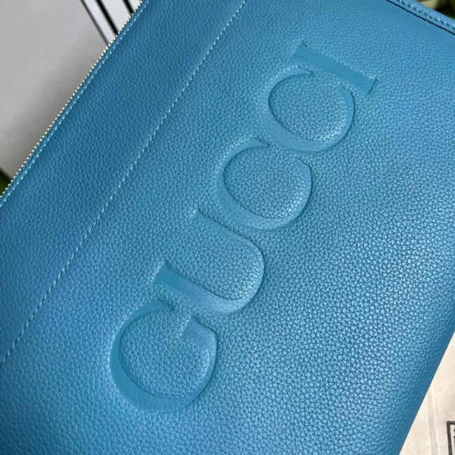 Gucci Ophidia pouch leather 681200 blue