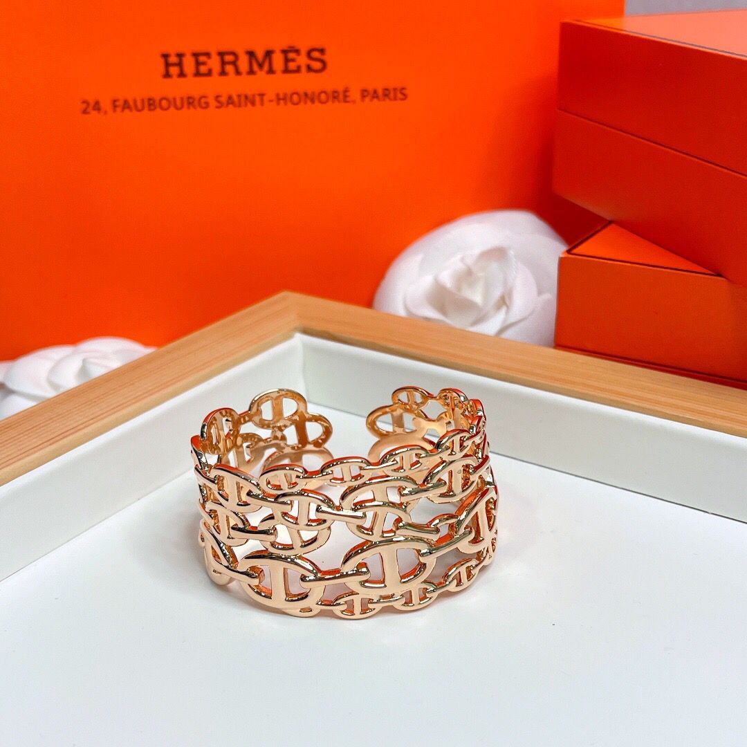 Hermes Bracelet HB5570 Rose Gold