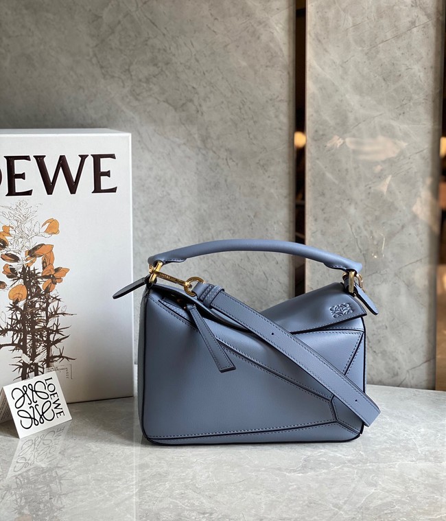 Loewe Puzzle Bag Original Leather 61839 blue