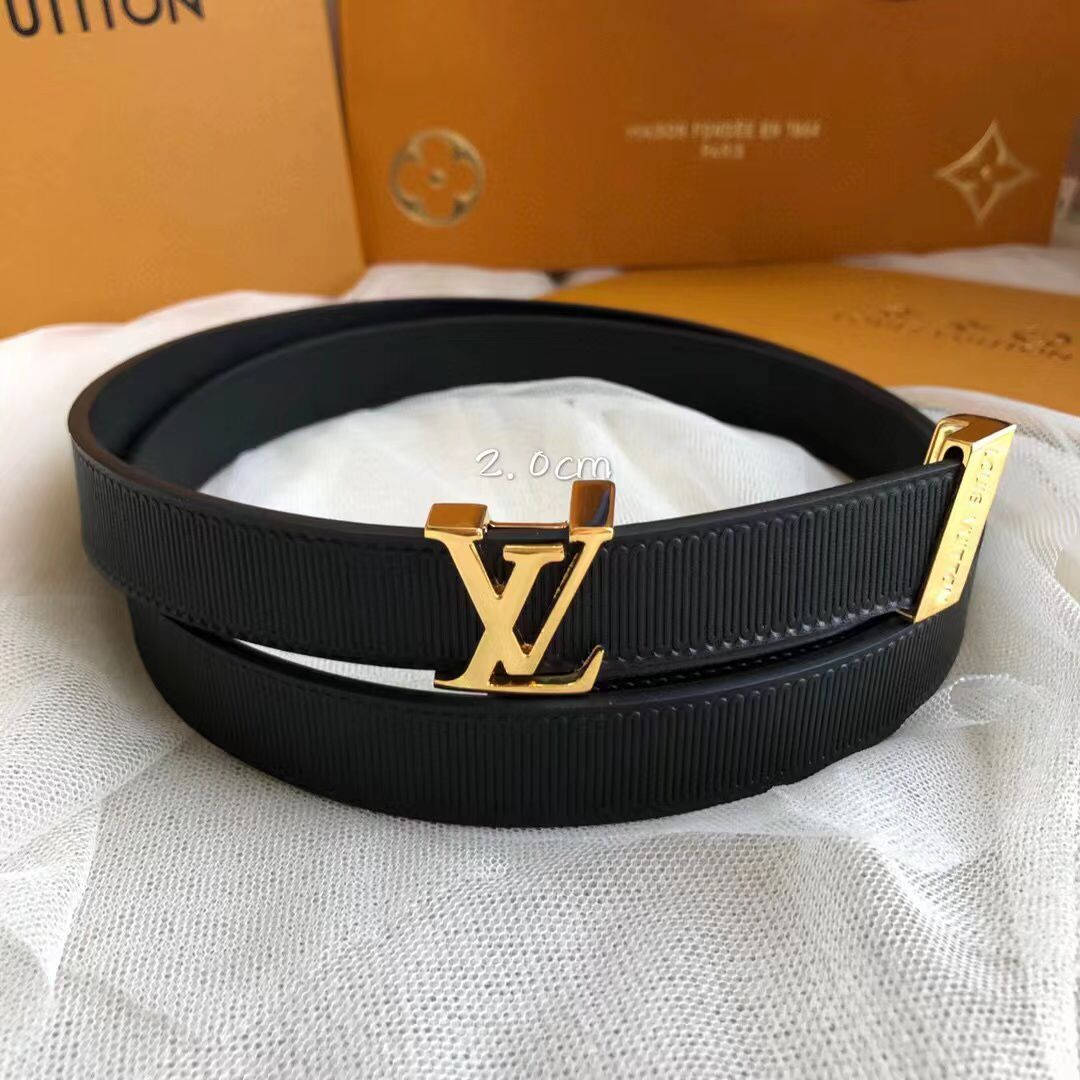 Louis Vuitton Belt LVB3980 Black