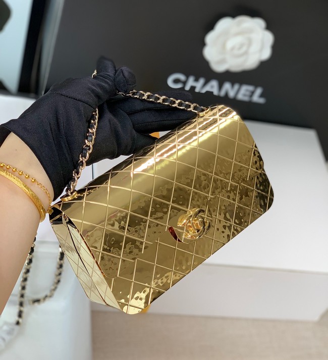 Chanel Box Shoulder Bag C5691 gold