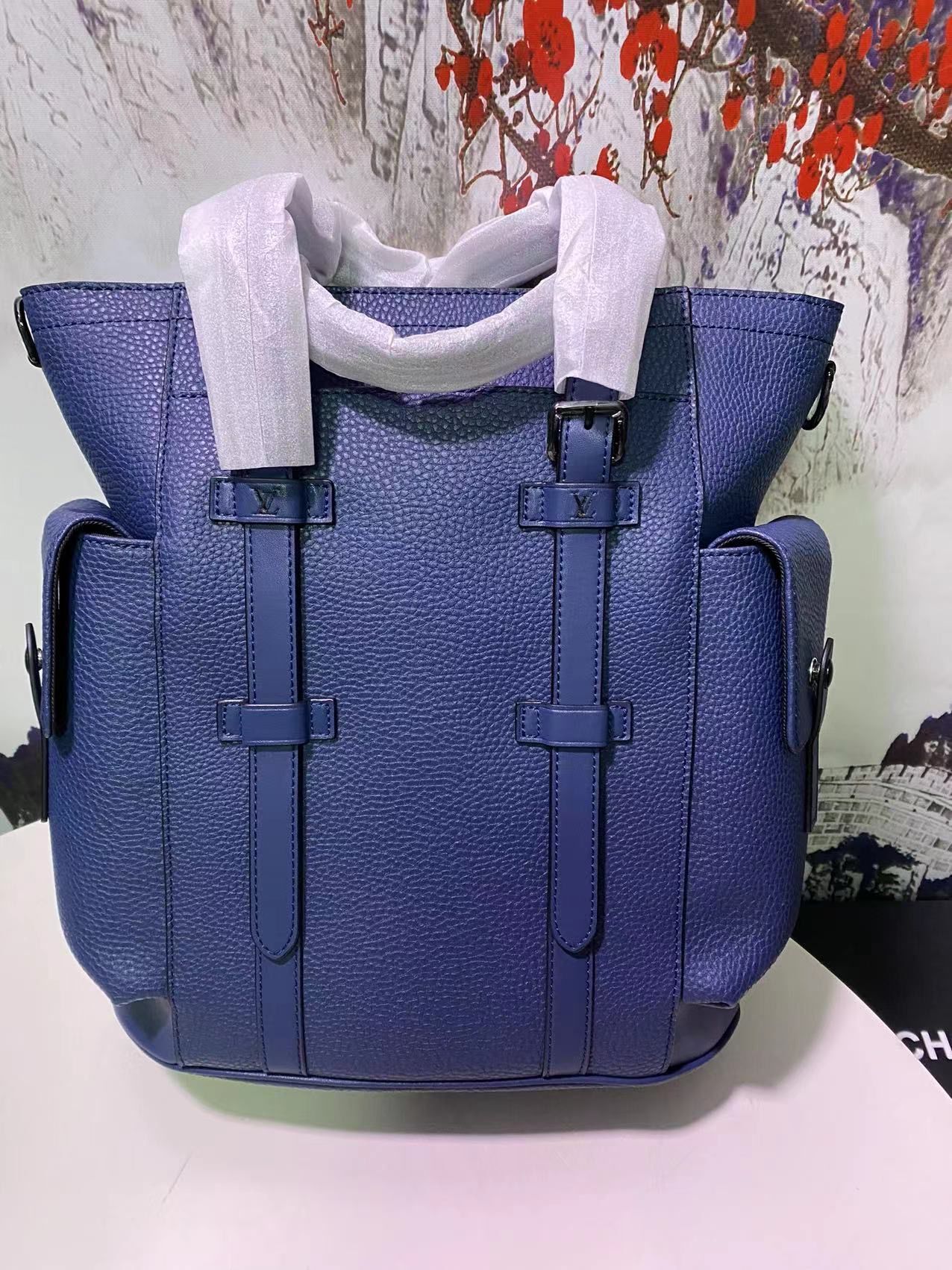 Louis Vuitton CHRISTOPHER TOTE M58479 Navy