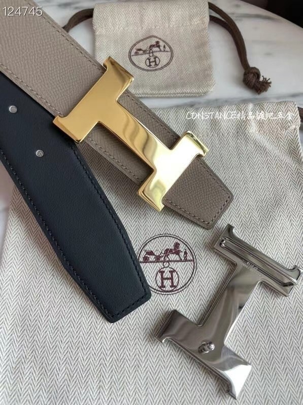 Hermes original belt buckle & Reversible leather strap 38 mm H06772