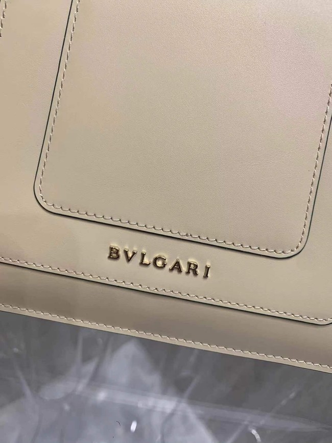 Bvlgari Serpenti Forever leather small crossbody bag 290544 cream