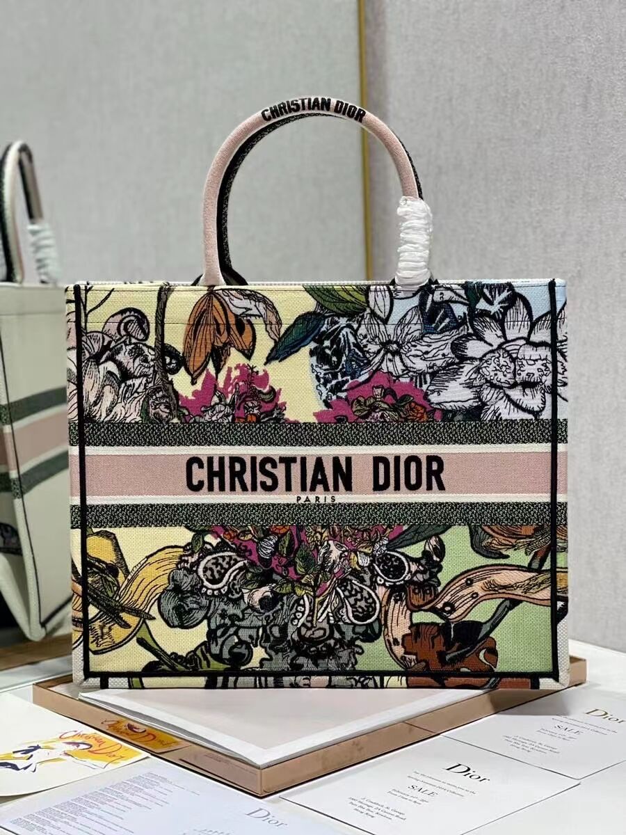 DIOR BOOK TOTE Embroidery C1286-20