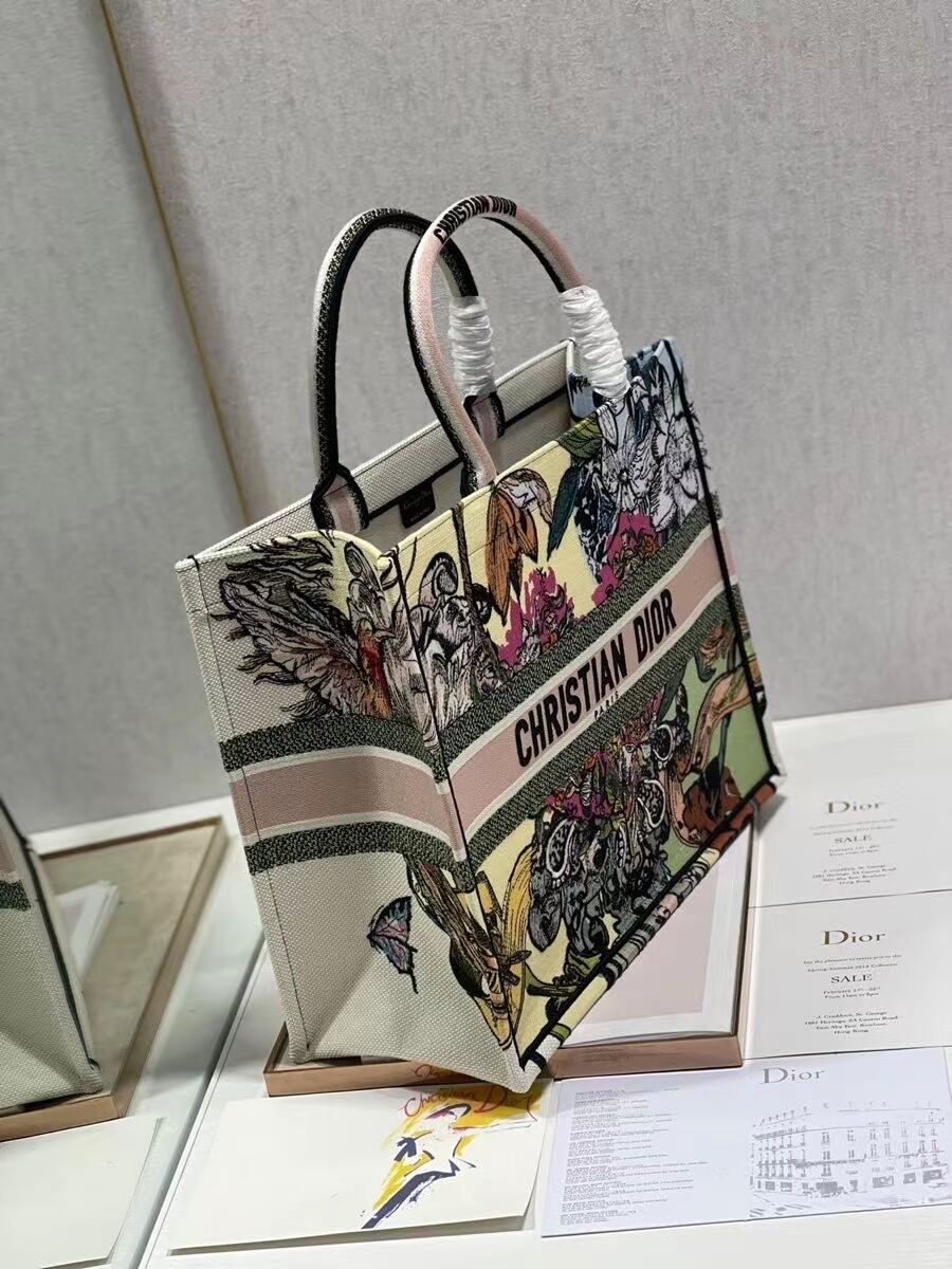 DIOR BOOK TOTE Embroidery C1286-20