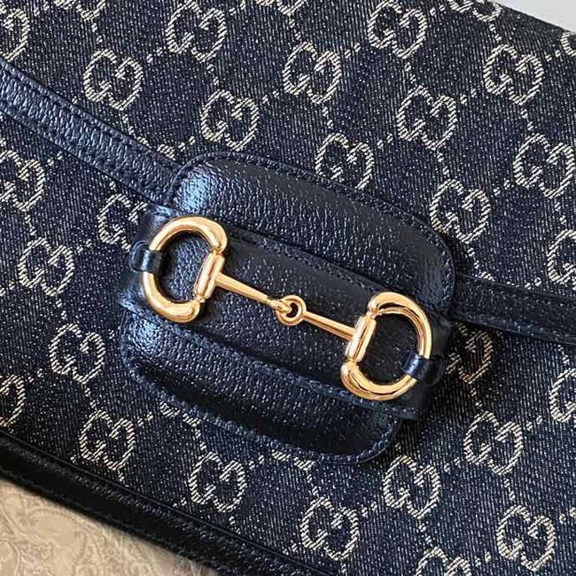 Gucci Horsebit 1955 shoulder bag 602204  Black