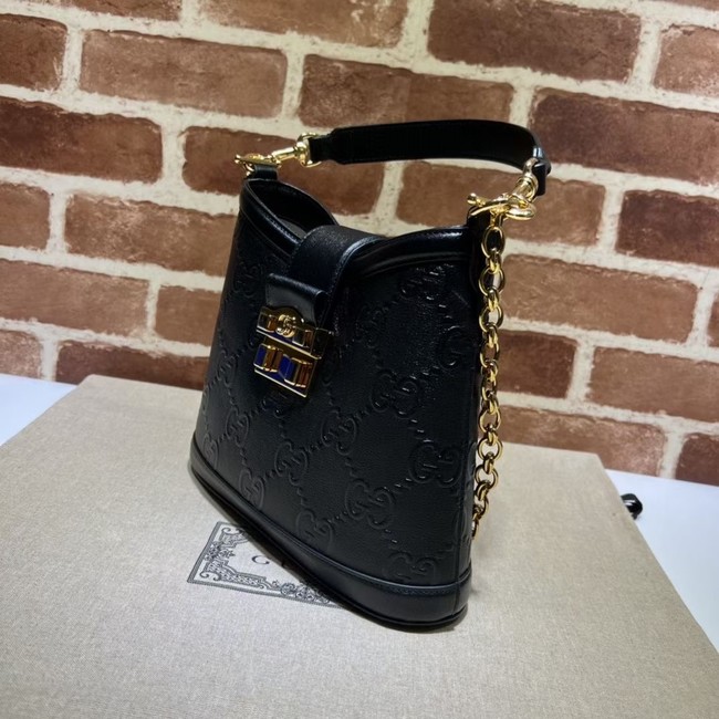 Gucci Small GG shoulder bag 675788 black