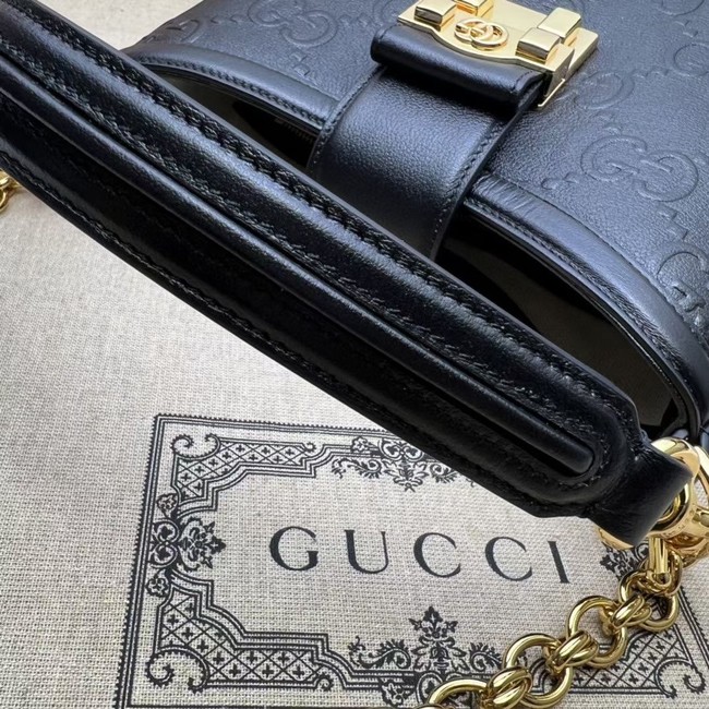 Gucci Small GG shoulder bag 675788 black