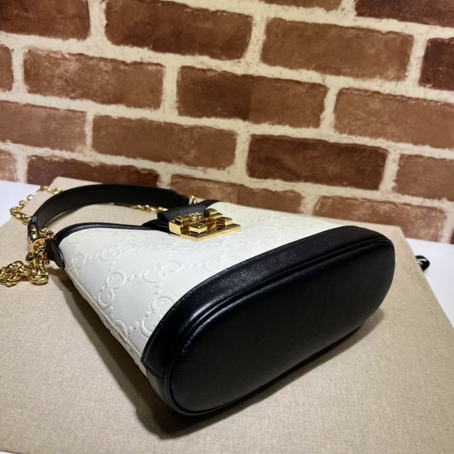 Gucci Small GG shoulder bag 675788 white