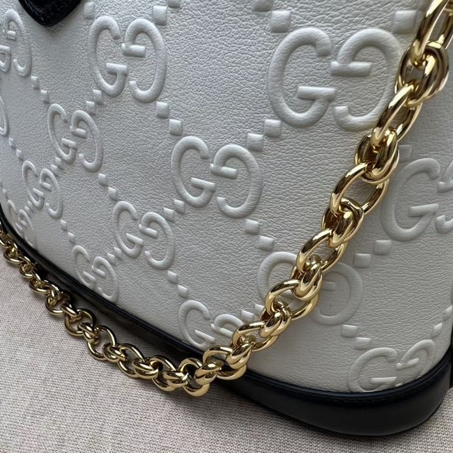 Gucci Small GG shoulder bag 675788 white