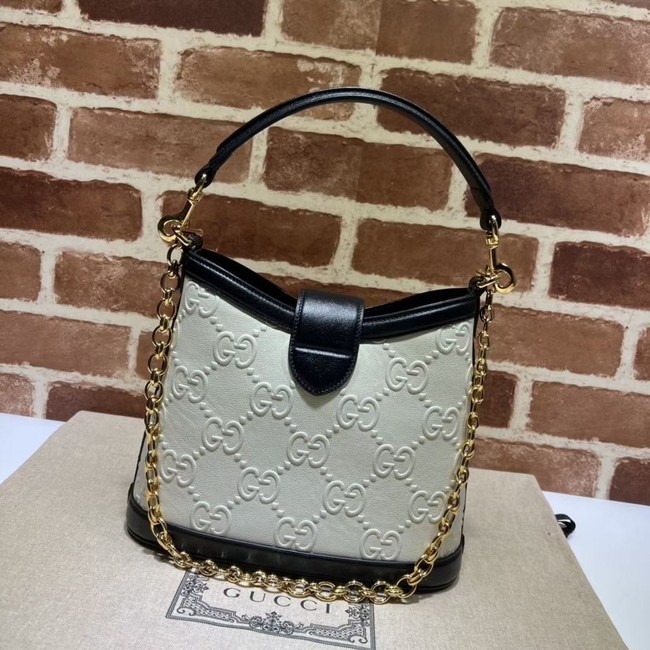 Gucci Small GG shoulder bag 675788 white