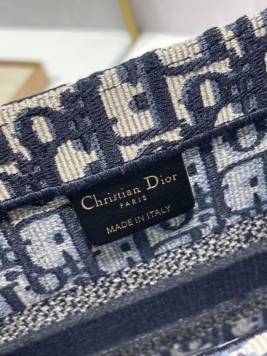 SMALL DIOR BOOK TOTE Embroidery C1331-6