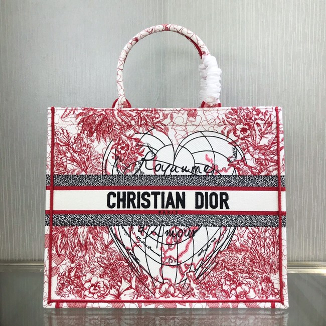 DIOR BOOK TOTE Embroidery C1286-23