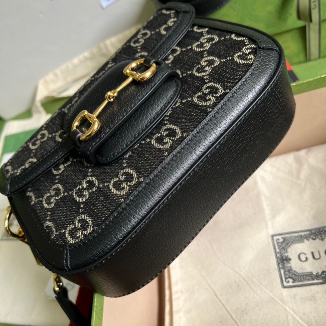 Gucci Horsebit 1955 shoulder bag 658574 Black