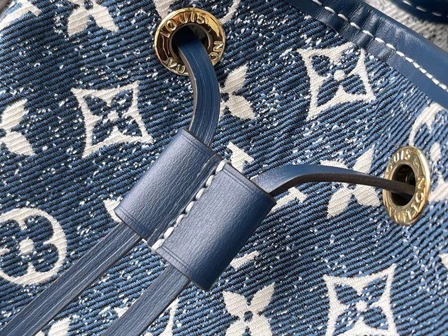Louis Vuitton Monogram denim M59606 Navy Blue