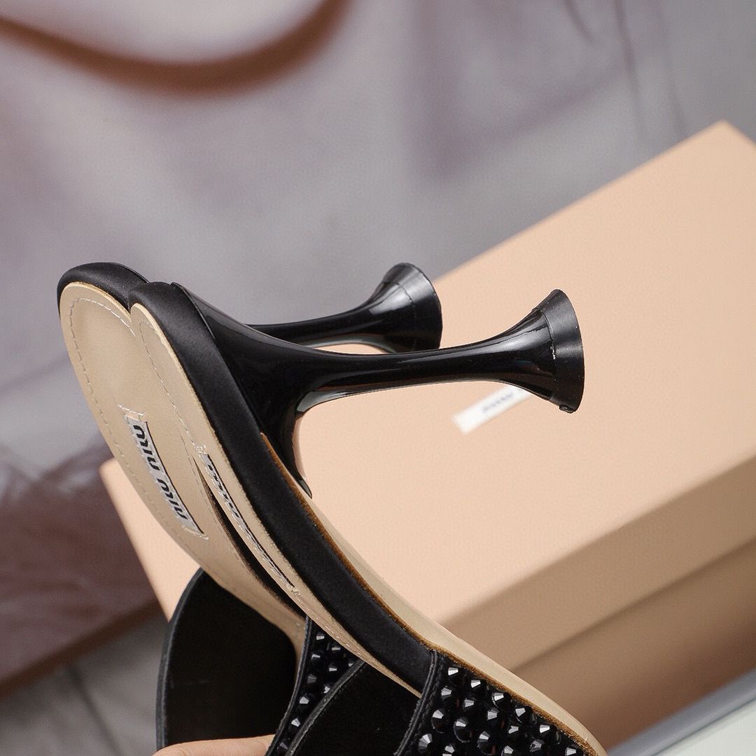 MIUMIU Shoes MIUMIU7220 Black